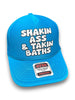 Shakin' Ass & Takin' Baths Trucker Hat by Luckless Outfitters