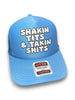 Shakin' Tits & Takin' Shits Trucker Hat by Luckless Outfitters