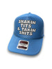 Shakin' Tits & Takin' Shits Trucker Hat by Luckless Outfitters