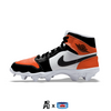 "Shattered Backboard" Jordan 1 Kids' Multisport Cleats