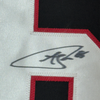 Framed Autographed/Signed Andrew Shaw 35x39 Chicago Black Hockey Jersey JSA COA by Hall of Fame Sports Memorabilia