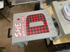 She Wants the Diesel Buff Check Tee by Luckless Outfitters