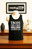 Tacos ChiChis Boobs and Cerveza Beer Adult Humor Funny Graphic Tee Shirt by MyWackyTees