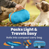 Travel Dog Bed - Foldable & Packable for Travel, Road Trip, Camping by Rubyloo