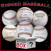 Autographed/Signed Rawlings Official MLB Baseball Mystery Box with PSA JSA or Beckett COA
