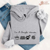 Simple Woman Hoodie by YarnMerch