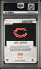 Graded 2024 Panini Instant NFL Rome Odunze #48 Rookie RC Football Card PSA 9 Mint