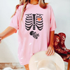 Skeleton Halloween Maternity T-Shirt – Funny Pregnancy Announcement Tee by Dog Mom Hat