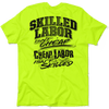 Skilled Labor - Safety Yellow T-Shirt by Armed American Supply