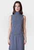Sleeveless Turtleneck Shirt by Buki