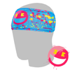 Smiley K Paint Splatter HyperMAX Baseball Headband by Seamhead Swag