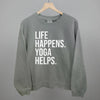 Life Happens Yoga Helps by Ivy + Cloth
