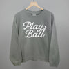 Play Ball (Vintage Script White) by Ivy + Cloth