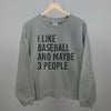 I Like Baseball and Maybe 3 People by Ivy + Cloth