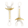HexaFlow 4.0 SnapPlate™ Mouthguard - White Gold Rush by Phenom Elite Brand