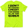 Sober - Safety Yellow T-Shirt by Armed American Supply