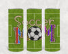 Soccer Mom 20 oz Skinny Tumbler by Anchored Grace Boutique