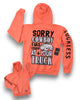 Sorry Cowboy Hoodie by Luckless Outfitters