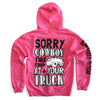 Sorry Cowboy Hoodie by Luckless Outfitters