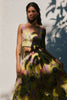 SOTAVENTO TOP IN BOTANICA YELLOW PRINT by No Pise La Grama Web