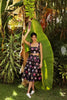 SOTAVENTO TOP IN CONCHITAS IN BLACK PRINT by No Pise La Grama Web