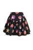 SOTAVENTO MINI SKIRT IN CONCHITAS IN BLACK PRINT by No Pise La Grama Web