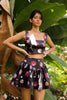 SOTAVENTO TOP IN CONCHITAS IN BLACK PRINT by No Pise La Grama Web