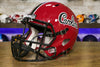 South Carolina Gamecocks Riddell Speed Display Helmet - Garnet Script