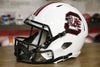 South Carolina Gamecocks Riddell Speed Display Helmet - White