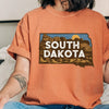 South Dakota State Vintage Shirt by EnjoyMyDesign LLC