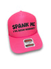 Spank Me Ive Been Naughty Trucker Hat by Luckless Outfitters