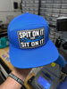 Spit On It and Sit On It | 7 Panel Canvas Patch Snapback by Luckless Outfitters