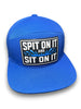 Spit On It and Sit On It | 7 Panel Canvas Patch Snapback by Luckless Outfitters