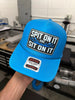 Spit On It and Sit On It Foam Trucker Hat by Luckless Outfitters