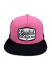 Spoiled By My Blue Collar Man Trucker Hat by Luckless Outfitters