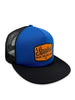 Spoiled By My Blue Collar Man Trucker Hat by Luckless Outfitters