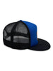 Spoiled By My Blue Collar Man Trucker Hat by Luckless Outfitters