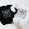 Spooky Season Cream Sweatshirt - Cozy Halloween Crewneck by Dog Mom Hat