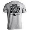 I Love One Woman & Several Drinks by Shield Republic
