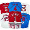 Autographed/Signed St. Louis Baseball Jersey Mystery Box with PSA JSA or Beckett COA