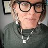White Buffalo Necklace with Fox and Cactus | Stand Collection by mend metalworks