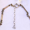 White Buffalo Necklace with Fox and Cactus | Stand Collection by mend metalworks
