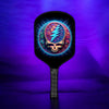 Grateful Dead - Neon Stealie - Pickleball Paddle by The Mad Pickler