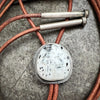 White Buffalo Unisex Bolero Tie: Between Two Worlds by mend metalworks