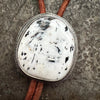 White Buffalo Unisex Bolero Tie: Between Two Worlds by mend metalworks