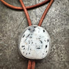 White Buffalo Unisex Bolero Tie: Between Two Worlds by mend metalworks