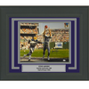 Framed Autographed/Signed Steve Largent HOF 95 Seattle Seahawks 16x20 Football Photo JSA COA