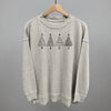 Christmas Tree Doodles (Black) by Ivy + Cloth