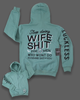 Stop Doing Wife Shit Hoodie by Luckless Outfitters
