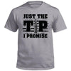 Just The Tip I Promise Flag (Front Print) by Shield Republic